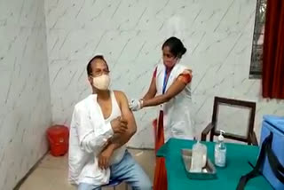 covid Vaccination at kargali regional hospital in bokaro