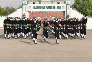 Passing out parade in ramgarh