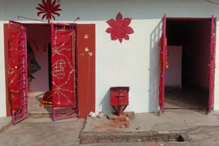 theft of the donation box of the devi temple in ranchi