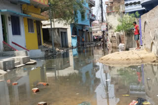 People are into trouble due to water logging in gaya