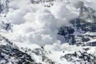 Avalanche hits Lahaul Spiti in Himachal Pradesh