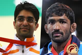 abhinav bindra yogeshwar dutt tweet war