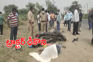 two persons died in road accident at mulkala village