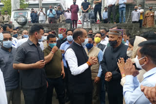 CM JAIRAM THAKUR IN HAMIRPUR.