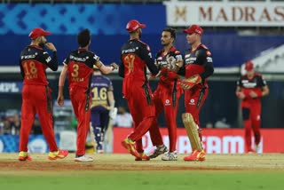 Bangalore won over Kolkata, virat kohli