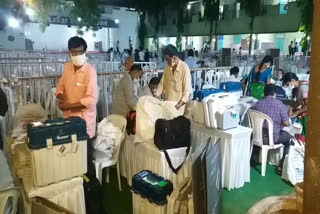 evms shifted to strong rooms