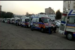 ambulence que in gujarat hospital