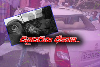 two people died in a road accident at vengalayapalem