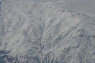 snowfall in  mountainous areas of chamba district