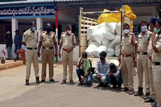 illegal ration rice transport