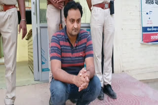 क्रिकेट पर सट्टा, एक आरोपी गिरफ्तार, Betting on cricket,  An accused arrested, Police team raid,  Hanumangarh news