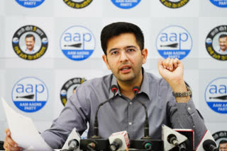 corona new cases in delhi  aam aadmi party in delhi '  aap spokesperson raghav chadha  corona new guidelines in delhi  west bengal assembly election 2021  कोरोना में भाजपा की चुनावी रैलियां  आप नेता राघव चड्ढा  आदमी पार्टी नेता और विधायक राघव चड्ढा  दिल्ली में कोरोना के नए मामले