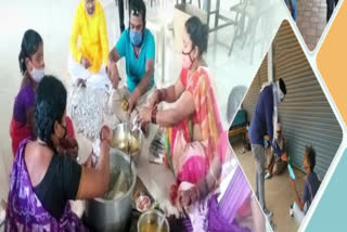 Group of Bastar youth distributes free food to needy during lockdown