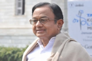 Congress leader P. Chidambaram