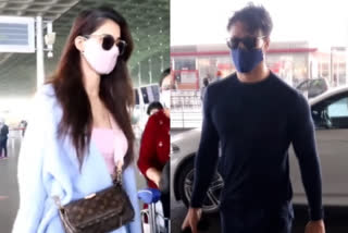 WATCH: Tiger Shroff, Disha Patani head out of Mumbai for romantic getaway