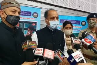 cm jairam thakur statement on ventilators service in himachal