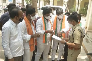 bjp leaders on tirupathi by poll rigging