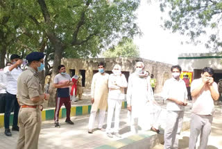 Additional CP of Greater Noida inspected the polling booths and reviewed the security system