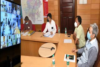 इंदिरा गांधी नहर परियोजना, rajasthan news, अधिकारियों की बैठक