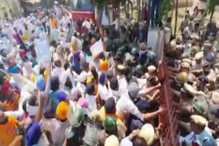 protest case against farmers Kurukshetra