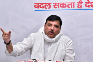 aam-aadmi-party-leader-sanjay-singh-criticized-railway-minister-and-state-government-in-press-confrence