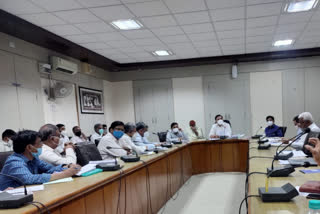 Weekly Review Meeting at Collectorate Auditorium