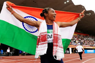 sprinter himadas, indian women relay team