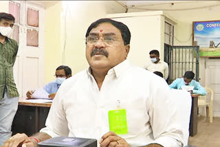 Minister errabelli dayakar rao video conference with officials