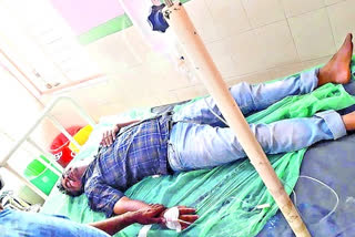 police rescue a man who tried to commit suicide at kadapa