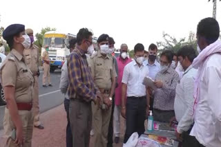 यूपी बॉर्डर पर पुलिस-स्वास्थ्य विभाग की टीम तैनात, Police-Health Department team deployed on UP border