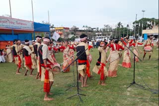 Bihu celebrate at Dhemaji