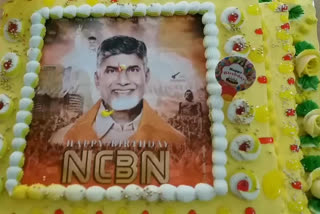 Chandrababu Naidu's birthday celebrations in Madhira,