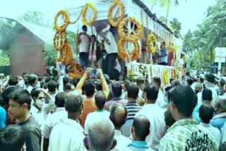 প্ৰয়াত ডাঃ ভূমিধৰ বৰ্মনলৈ শেষ শ্ৰদ্ধাঞ্জলি সোণোৱালৰ