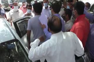 protest against sonipat private hospital, प्रदर्शन विरोध सोनीपत निजी अस्पताल