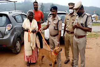 Koovi, canine reunites with family