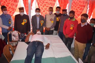 blood donation camp held in shimla