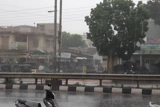 Heavy rains and hailstorms in kondagaon