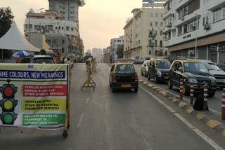 Separate Lane Essential Service vehicles Mumbai