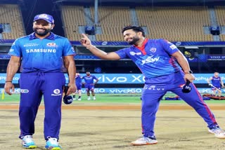 Mumbai Indians  Delhi Capitals  Toss  IPL  മുംബൈ ഇന്ത്യൻസ്  ഡൽഹി കാപ്പിറ്റൽസ്  Rohith sharma