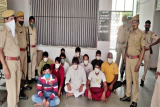 झुंझुनू न्यूज  हरियाणा के बदमाश  मंदिर माफी की जमीन पर कब्जा  बदमाश गिरफ्तार  Rogue arrested  Jhunjhunu News  Crooks of Haryana  Temples of forgiveness occupy the land