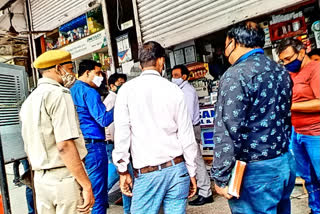 Violation of Corona Guide Line in Jaipur