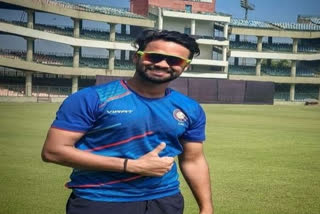 Rudrapur player Mayank Mishra
