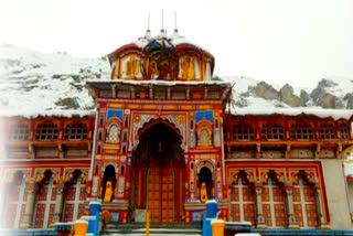 badrinath snowfall