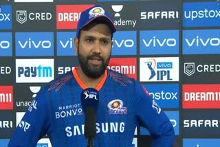 Rohit sharma finned for Slow over rate