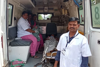 birth to child in an ambulance