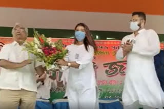 bengal-election-2021-sayantika-banerjee-attack-state-bjp-president-dilip-ghosh-in-durgapur-purba-assembly-campaign