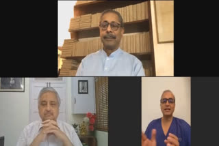 Dr. Naresh Trehan, (Chairman, Medanta), Dr. Devi Shetty, (chairman of Narayana Health), Dr. Randeep Guleria (Director AIIMS Delhi)