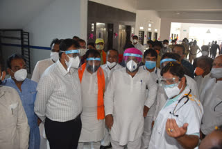 Inauguration of civil hospital