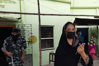 west bengal assembly election 2021: 6th phase polling amid tight security