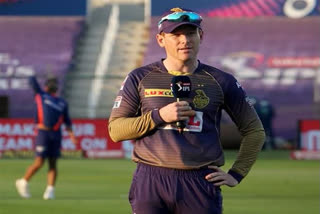 eoin Morgan fined 50 percent of his match fee due to the slow over rate in ipl csk vs kkr